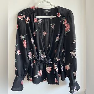 Floral blouse, size S. Brand: Suitable for the Work (from The Bay)